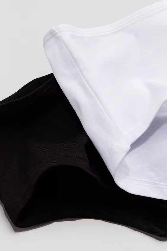 Пакет из 5 штук хипстерских трусов из хлопка