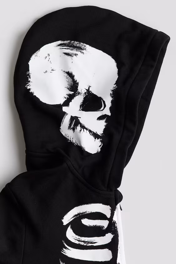 Комбинезон с капюшоном из футера