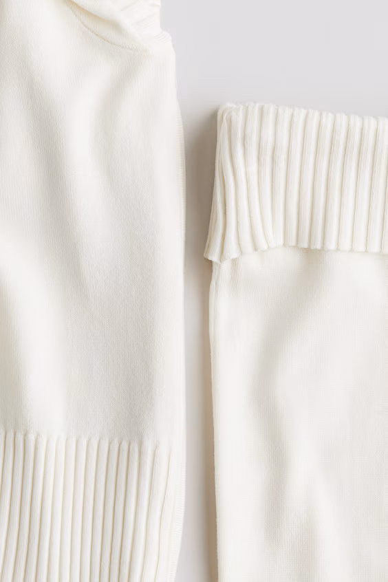 Комплект из 2 предметов из тонкой вязаной ткани