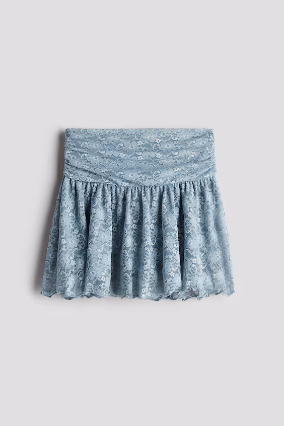 Юбка из кружева