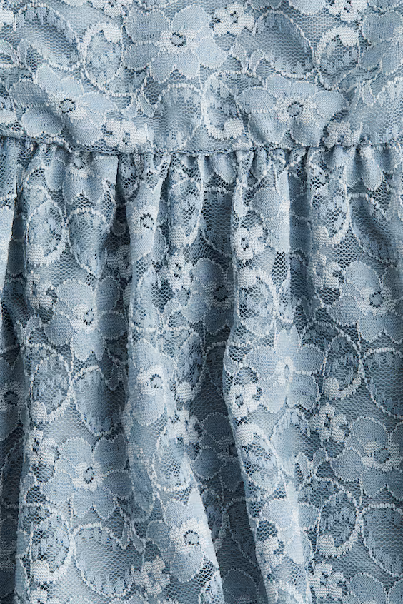 Юбка из кружева