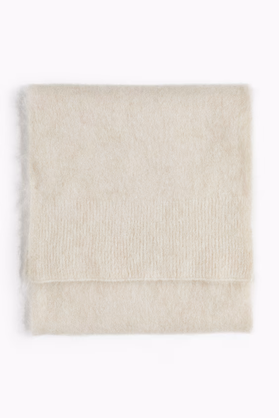 Шарф из мохера