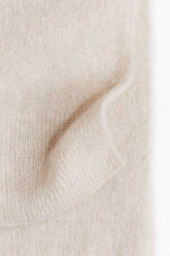 Шарф из мохера