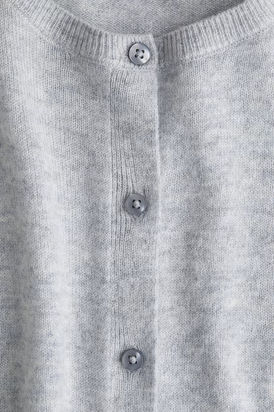 Кардиган из смесовой пряжи с кашемиром