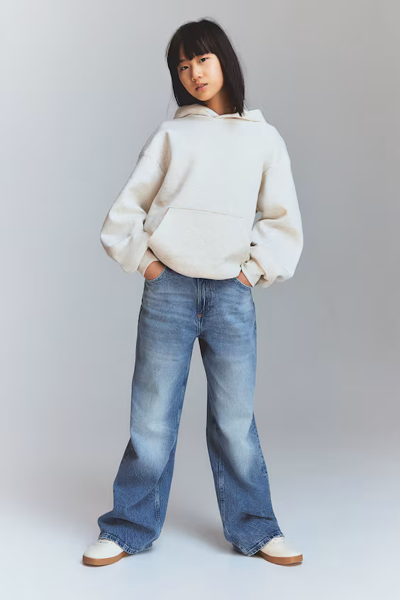Джинсы baggy fit bootcut leg