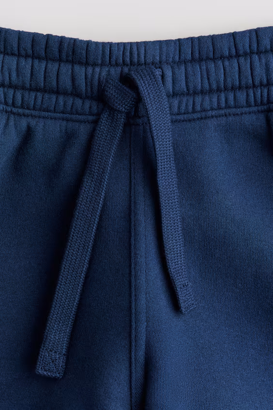 Брюки-джоггеры из мягкого хлопкового мольтона