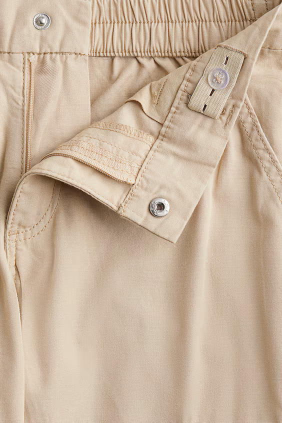 Широкие брюки карго