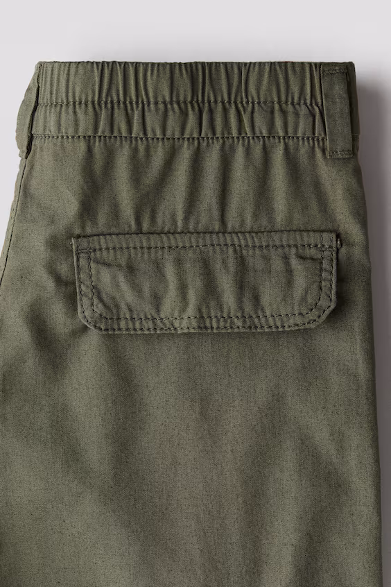 Широкие карго брюки