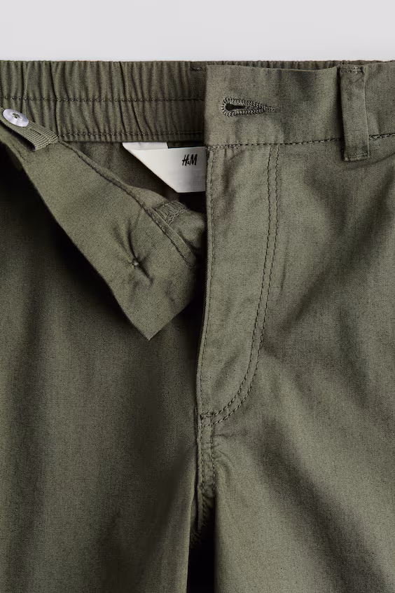 Широкие карго брюки