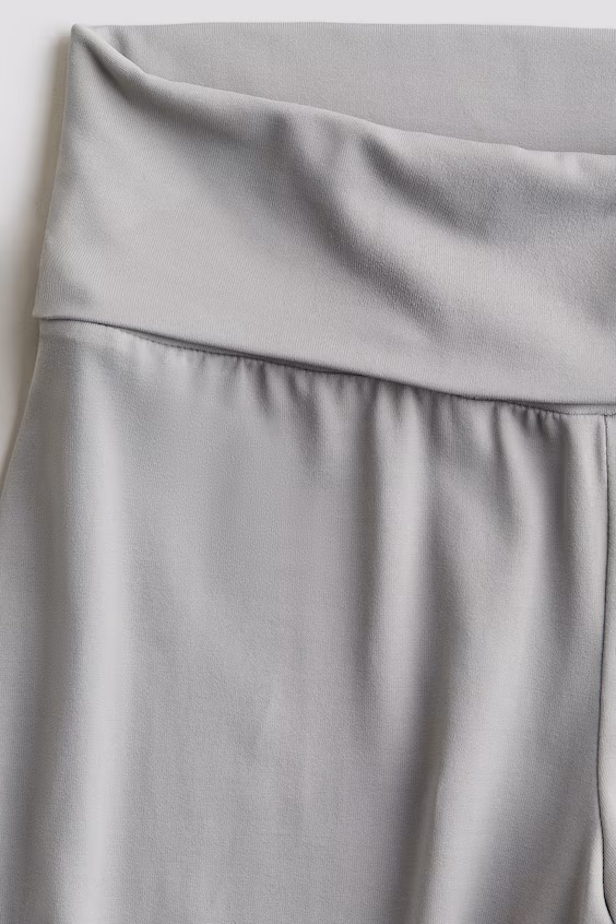 Широкие брюки из мягкого джерси