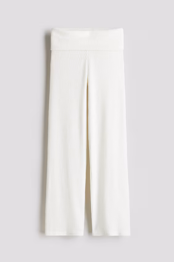 Леггинсы с поясом на оборке