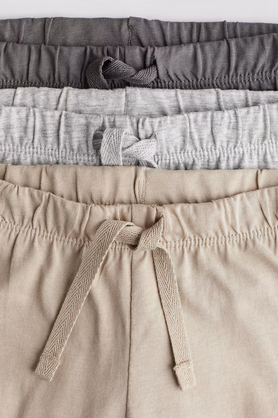 Набор из 3 джоггеров из хлопкового джерси