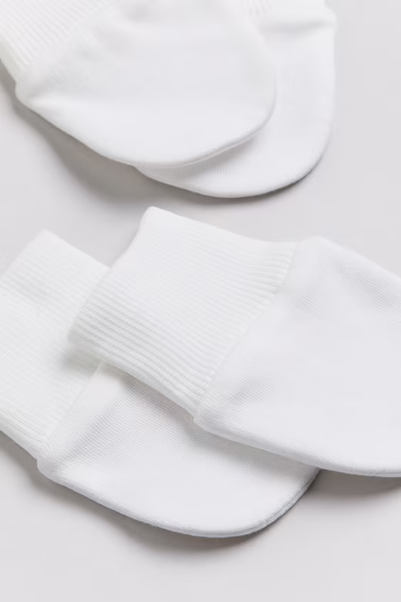 Набор из 2 пар перчаток из хлопкового джерси