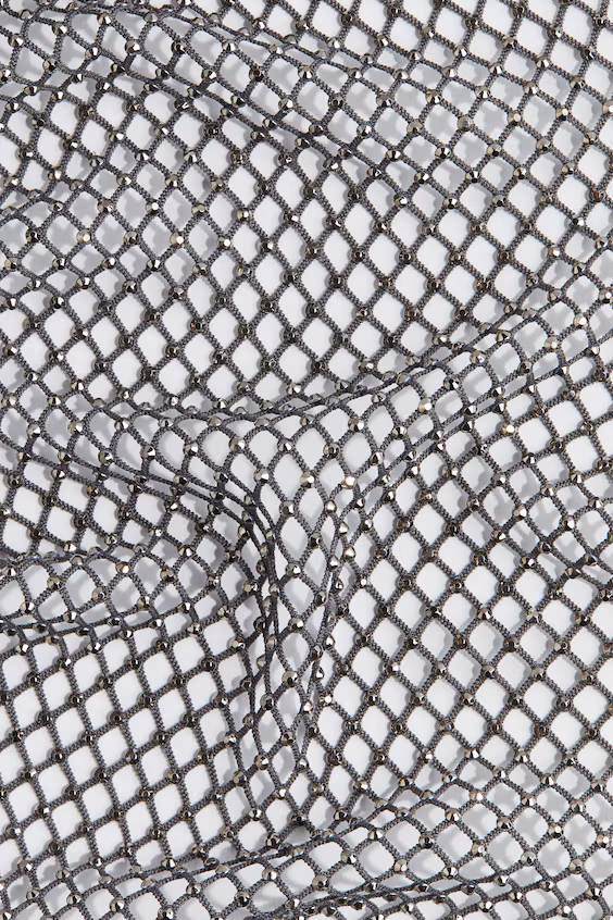 Шарф из сетки