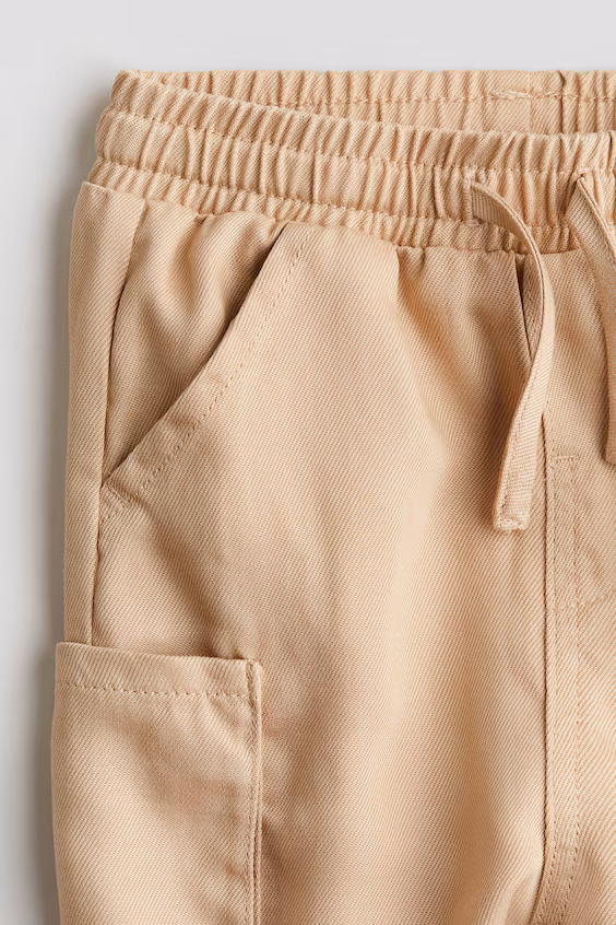 Брюки-джоггеры из джинсы, подкладка из джерси