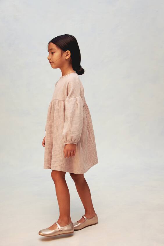 Платье из муслина из хлопка