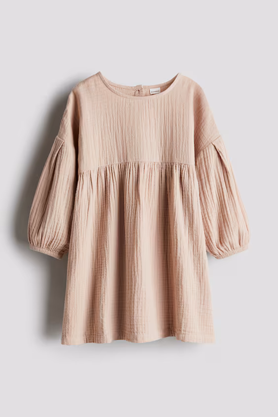 Платье из муслина из хлопка