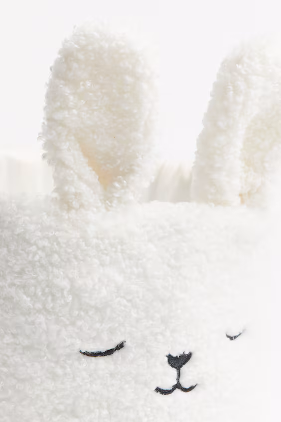 Корзина для хранения из мягкого плюша