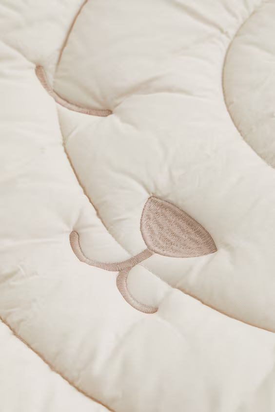 Детский коврик из хлопка в форме медведя