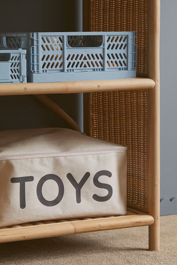 Корзина с крышкой для хранения игрушек