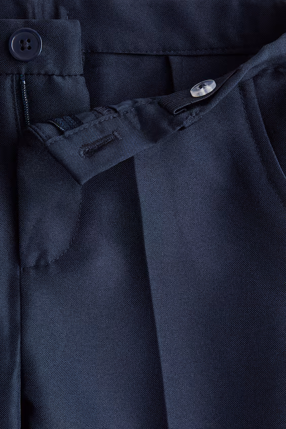 Брюки темно-синие h&m