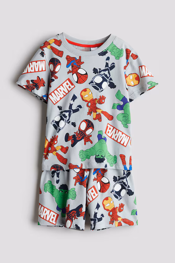 Пижама с принтом