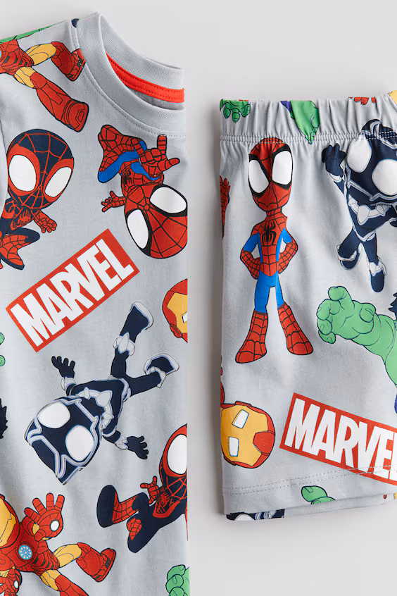 Пижама с принтом