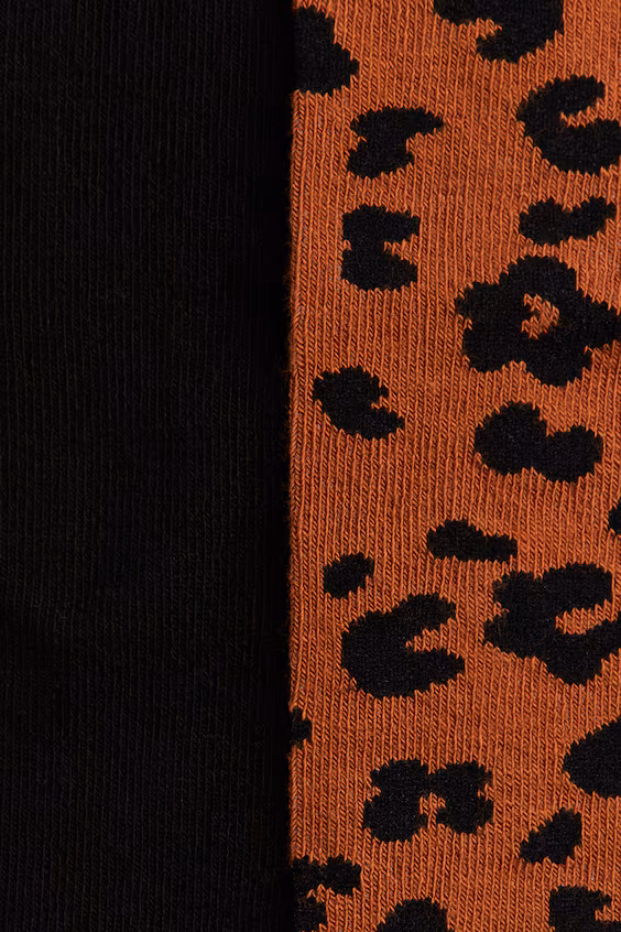 Колготки из тонкого вязаного материала, упаковка из 2 штук