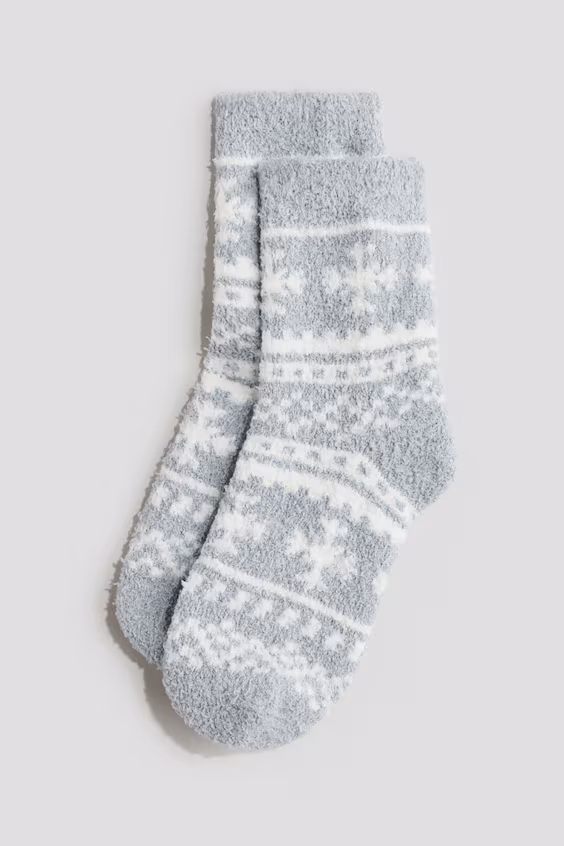 Набор из 2 пар носков из мягкой ворсистой ткани