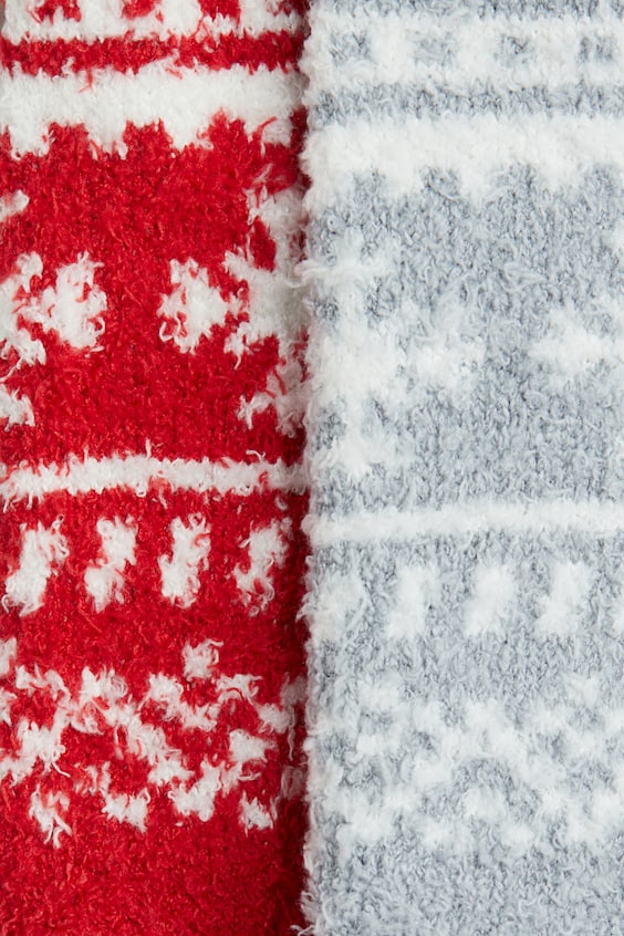 Набор из 2 пар носков из мягкой ворсистой ткани