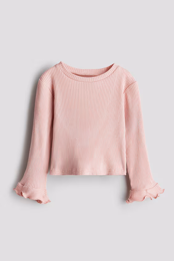 Свитер в стиле реглан с рукавами фонарями