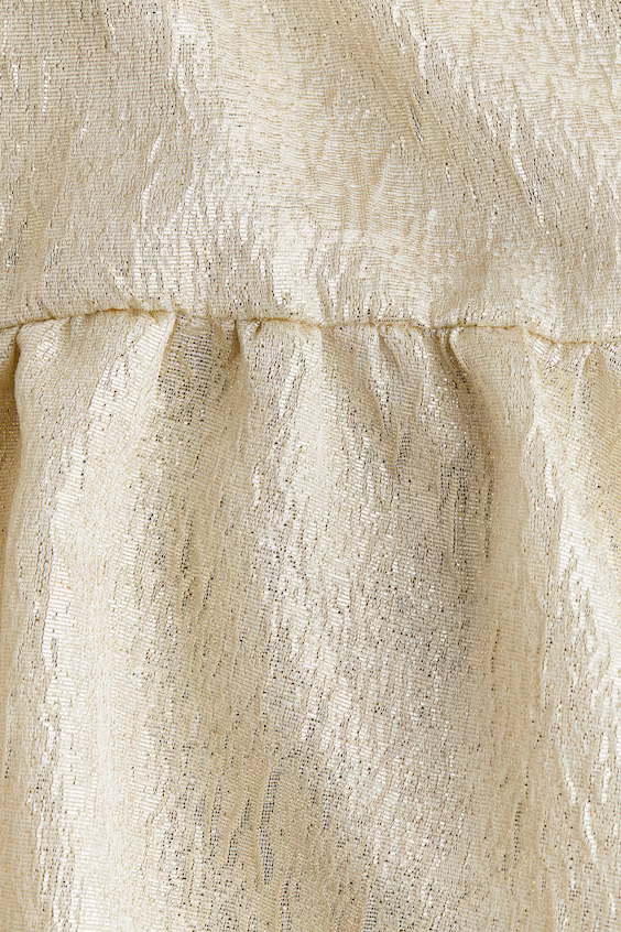 Платье в ткани с жаккардовым узором