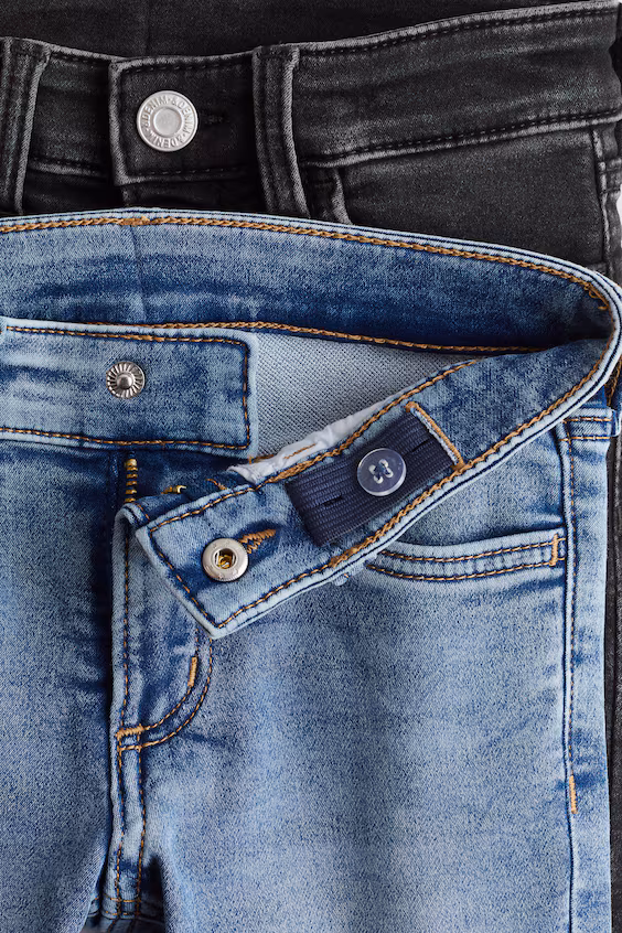 Набор из 2 ультрамягких узких джинсов