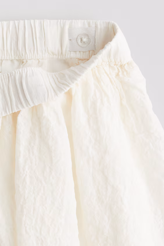 Юбка из мятной хлопковой ткани