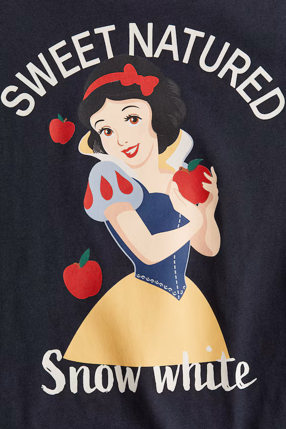 Свитер из хлопка с принтом