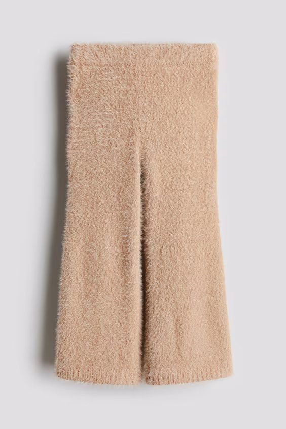 Леггинсы из мягкого меха