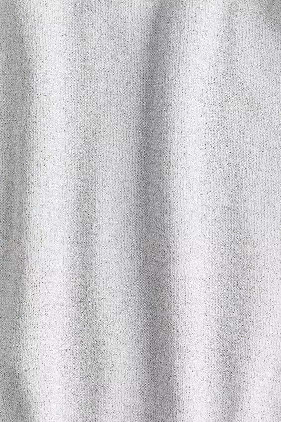 Платье из блестящего трикотажа