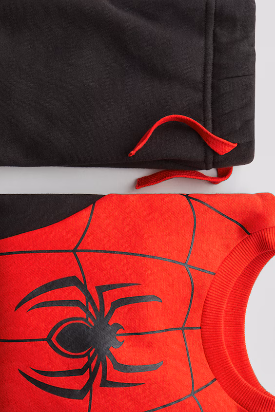 Набор 2-х предметов с принтом