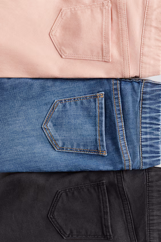 Пачка из 3 джеггинсов из джинсы