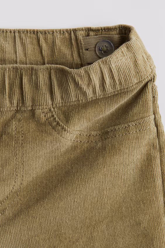 Брюки skinny fit из вельвета