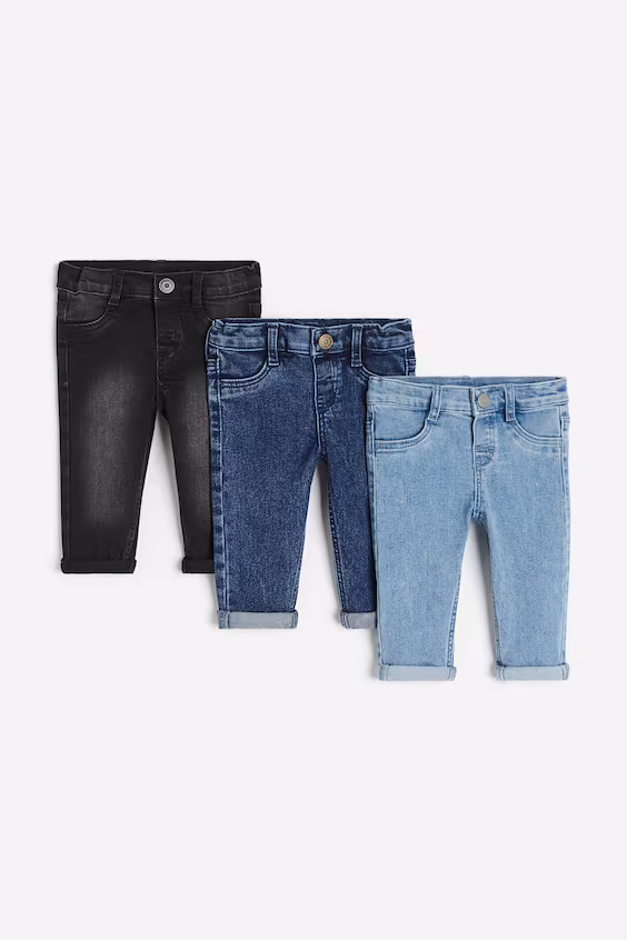 Набор из 3 джинсов comfort stretch skinny fit