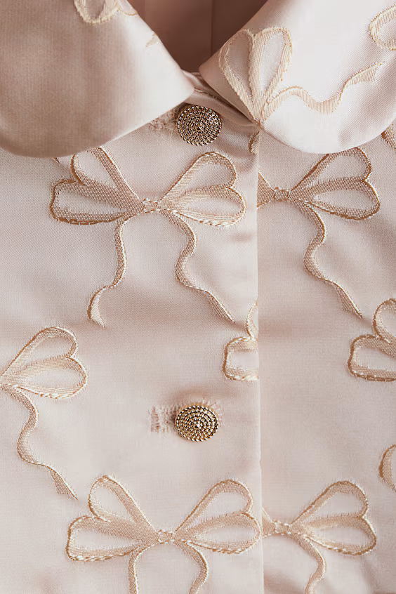 Пиджак из линии a в брокате