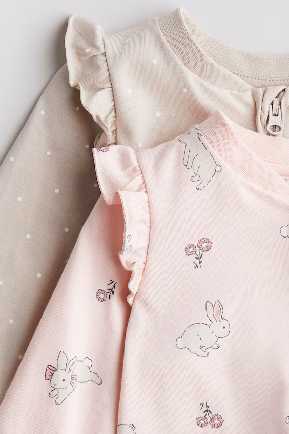 Набор из 2 комбинезонов для сна