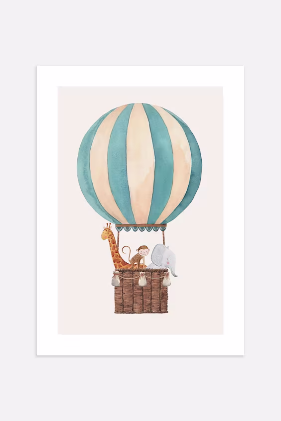 Плакат the balloon ride