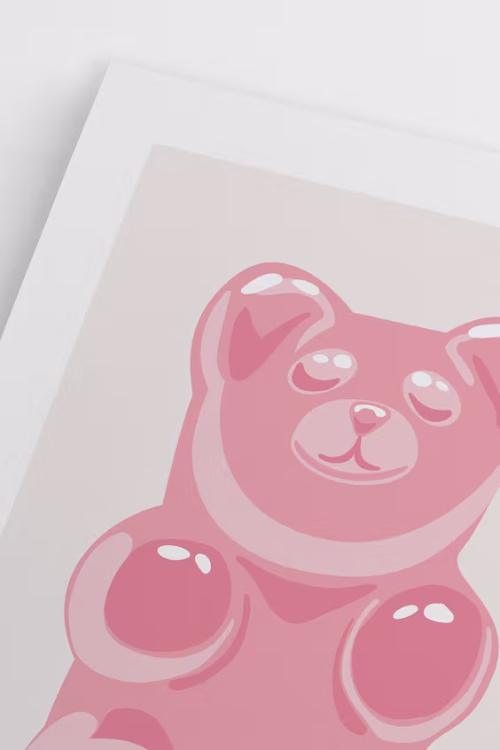 Плакат gummy bear