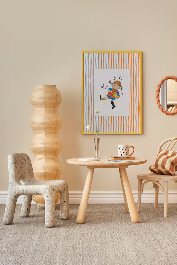 Постер pippi orange stripes