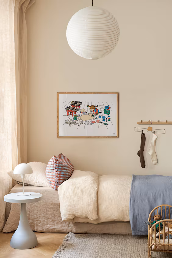 Постер píppi making biscuits