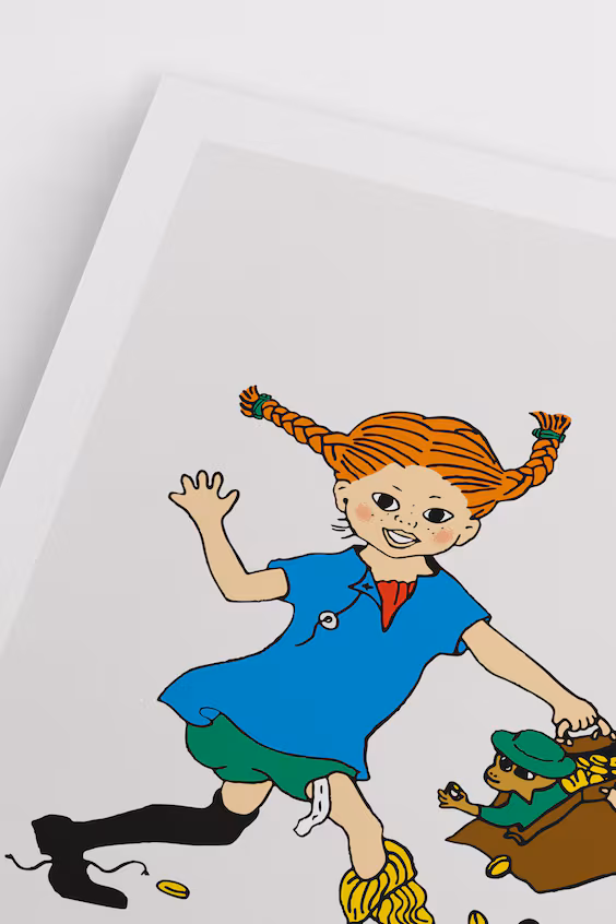 Плакат пеппи все в порядке