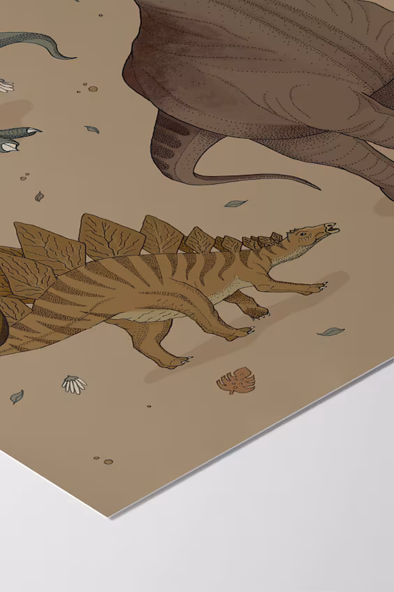 Плакат marenberg - динозавры