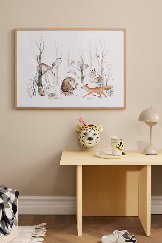 Постер лесные друзья